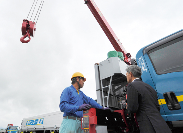 古河ユニック株式会社×サンヨー運送