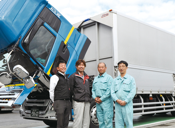 UDトラックス株式会社×サンヨー運送